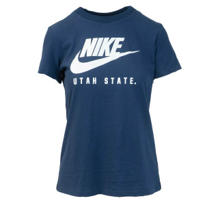 Womens Nike Utah State T-Shirt Navy